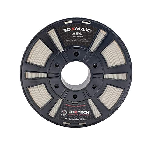 3DXTECH 3DXMax ASA, 1KG (Natural, 1.75mm) 3D Printing Filament