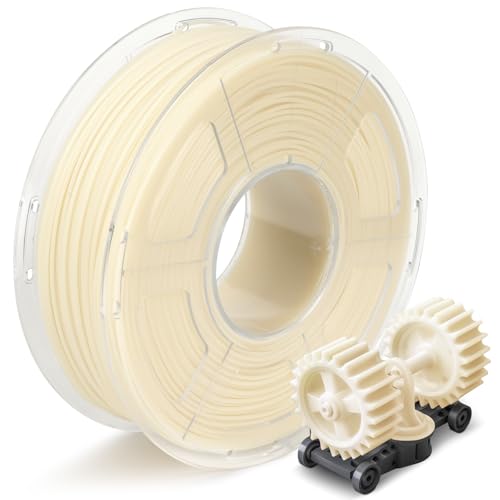 SUNLU Easy PA Filament, Nylon 3D Printer Filament with Heat Resistant, Nylon Filament 1.75mm No Cracking, Polyamide (PA) 3D Printing Filament Warp Free, Fit Most FDM Printer (Natural, 1kg)