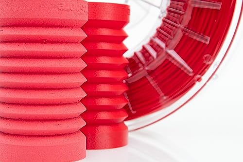 colorFabb VARIOSHORE TPU RED 3D Printer Filament, 1.75mm Diameter, 700g Spool, Lightweight Material, Soft Touch Finish, Ideal for prosthetics