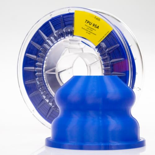 colorFabb VARIOSHORE TPU Blue 3D Printer Filament, 1.75mm Diameter, 700g Spool, Lightweight Material, Soft Touch Finish, Ideal for prosthetics