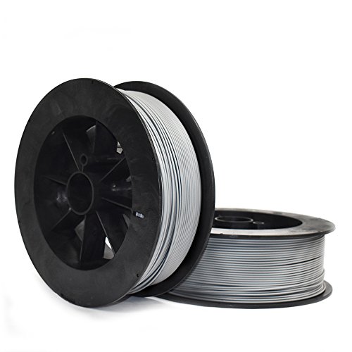 NinjaTek 3DCH14129020 NinjaTek Cheetah TPU Filament, 3.00mm, TPE, 2kg Steel (Gray) (Pack of 1)