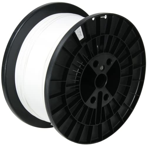 Polymaker PETG Filament 1.75mm 5kg White 3D Printer Filament, PolyLite PETG 3D Printing Filament 1.75mm, Dimensional Accuracy +/- 0.03mm, Print with Most 3D Printers