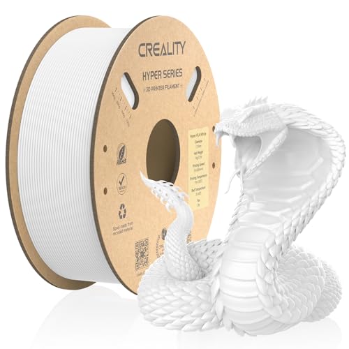 Official Creality Hyper PLA Filament 3D Printer Filament-Christmas Gifts, Creality PLA 3D Printing Filament for High-Speed Printing, Dimensional Accuracy +/-0.02mm, 2.2lbs/Spool