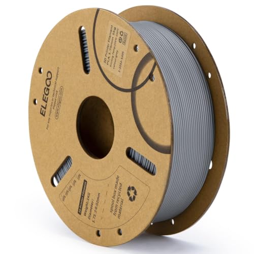 ELEGOO PLA 3D Printer Filament 1.75mm Grey 1KG