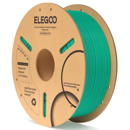 ELEGOO PLA 3D Printer Filament 1.75mm Sea Green 1KG