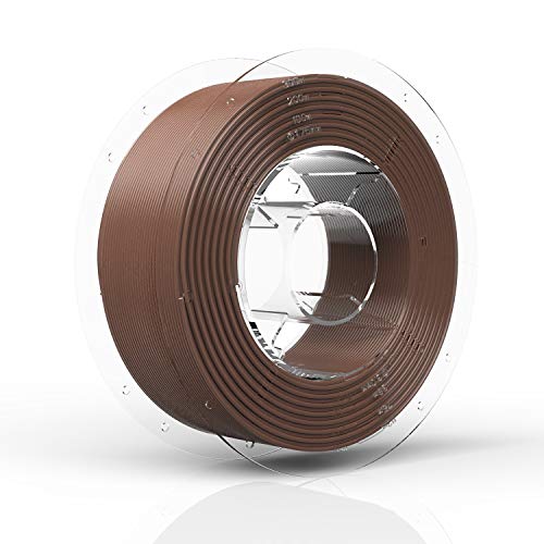 SainSmart PRO-3 Tangle-Free Premium PETG Filament 1.75mm Skin Tone Filament for 3D Printing,Dark Brown,Model Figures and Prosthetics Printing, Dimensional Accuracy +/- 0.02mm, 1 KG/2.2 LBS