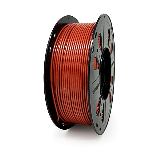 Gizmo Dorks Glitter PLA 3D Printer Filament 1.75mm 1kg, Red