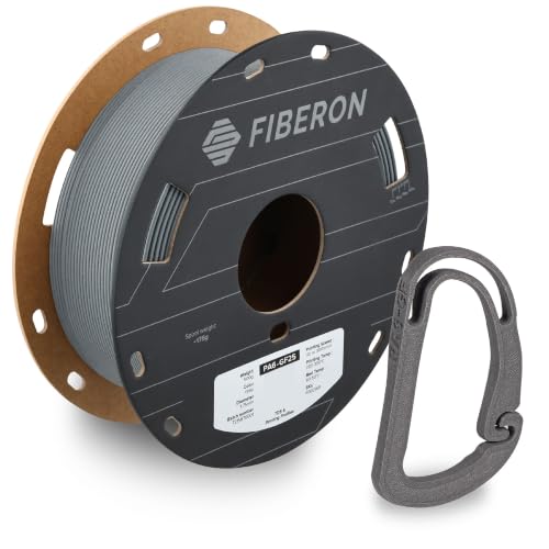Polymaker Fiberon PA6-GF25 Filament Grey 1.75mm 0.5KG