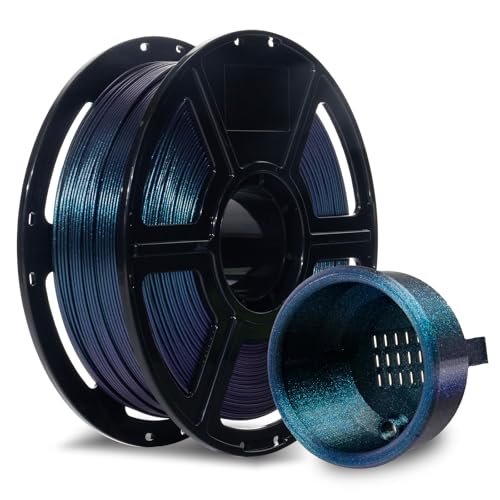 FLASHFORGE ABS Pro Filament 1.75mm Burnt Titanium, 3D Printer Filament 1kg (2.2lbs) Spool-Dimensional Accuracy +/- 0.02mm, Hot Deformation below 90℃, Great for Printing Heat-Resistant Functional Parts
