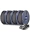 SUNLU High Speed PETG Filament 1.75mm 4KG Bundle, 3D Printer Filament 4kg, 1kg per Spool, Pack of 4, 4 Colors, PETG Grey *4 Pack
