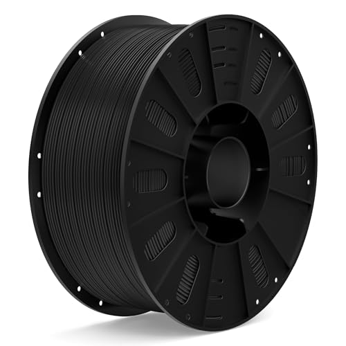 ELEGOO PLA+ Filament 1.75mm Black 3KG, High Toughness PLA Plus 3D Printer Filament Dimensional Accuracy +/- 0.02mm, 3kg Large Spool(6.6lbs) Fits for Most FDM 3D Printers