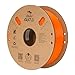 Creality High Speed PLA Filament 1.75mm, 3D Printer Filament for 300mm/s 3D Printing, Rapid PLA Dimensional Accuracy +/- 0.02 mm 1Kg Cardboard Spool(2.2lbs) for FDM 3D Printers (Orange)