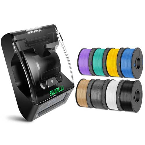 SUNLU Official Filament Connector,SUNLU 250g PLA Filament 1.75mm Bundle