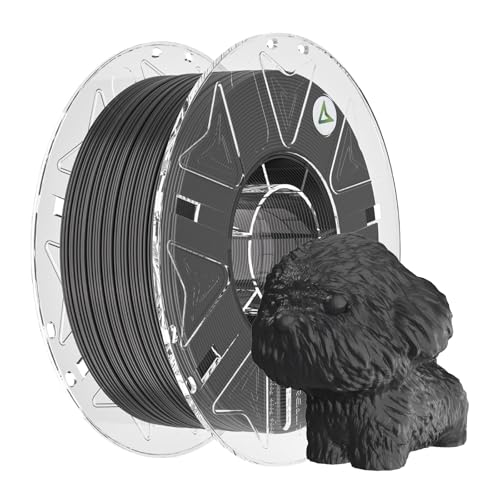Creality Hyper PLA Filament 1.75mm, RFID 3D Printer Filament for High-Speed Printing up to 600mm/s, ±0.03mm Accuracy, 1KG/Spool (2.2lbs), 3D Printing Filament for Most 3D Printers (Black)