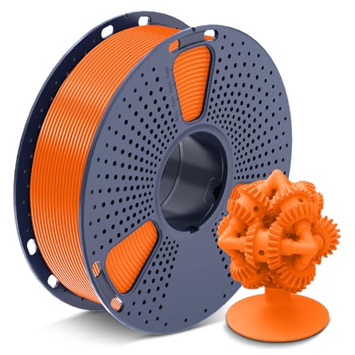 SUNLU ASA Filament 1.75mm, UV/Rain/Heat Resistant Tough 3D Printer Filament, Great for Printing Outdoor Functional Mechanical Parts, 0.9kg Spool (1.98lbs), 340 Meters, Orange