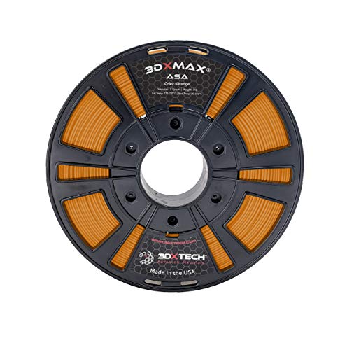 3DXTECH 3DXMax ASA, 1KG (Orange, 1.75mm) 3D Printing Filament