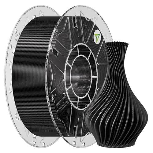Creality Hyper PLA Filament 1.75mm, High-Speed 600mm/s RFID PLA for CFS System, Smart RFID Auto-Settings, Tough & Durable, Tangle-Free Spool for K2 Pro, K2 Plus and Most 3D Printers, 1KG (Black)