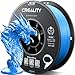 Official Creality PETG 3D Printer Filament 1.75mm 1KG (2.2lbs), High Precision, Strong Toughness, Odorless, Better Flow, Moistureproof 3D Printing CR PETG Filament, Digital Blue