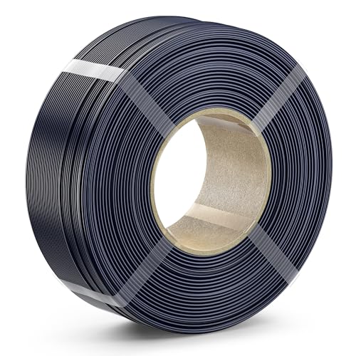 PETG Filament 1.75mm, Ultra Tough, Heat Optimized, Odorless, 1kg(2.2lbs) SUNLU PETG 3D Printer Filament, Dimensional Accuracy +/- 0.02mm, Refill Midnight