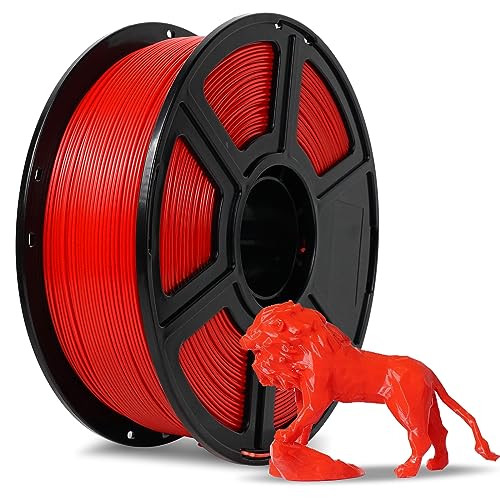FLASHFORGE ASA Filament 1.75mm Traffic Red, 3D Printer Filament 1kg (2.2lbs) Spool, Dimensional Accuracy +/- 0.02mm, Durable, High UV-Resistant, Perfect for Printing Outdoor Functional Parts