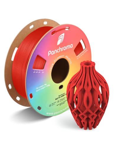 Polymaker Panchroma Matte PLA Filament 1.75mm, 1kg, Army Red