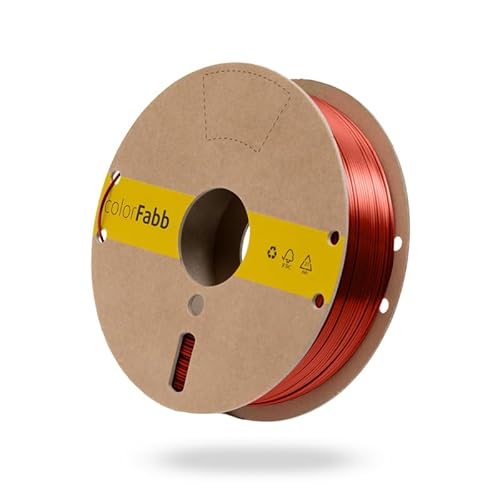 colorFabb PLA Silk RED 3D Printer Filament, 2.85mm Diameter, 750g Spool,