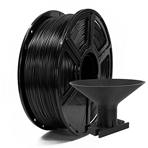 FLASHFORGE ASA Filament 1.75mm Black, 3D Printer Filament 1kg (2.2lbs) Spool, Dimensional Accuracy +/- 0.02mm, Durable, High UV-Resistant, Perfect for Printing Outdoor Functional Parts