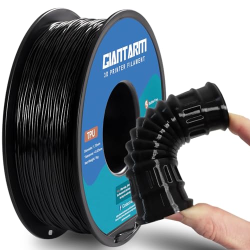 GIANTARM Black TPU Filament, 95A TPU Filament 1.75mm