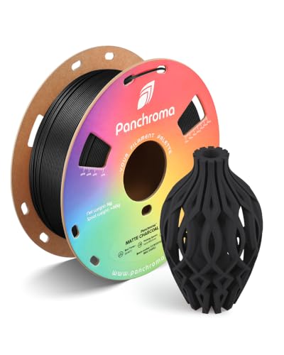 Polymaker Panchroma Matte PLA Filament 1.75mm, 1kg, Charcoal Black