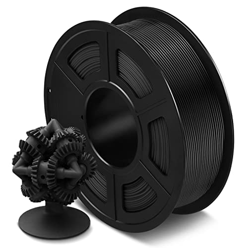 SUNLU ASA Filament 1.75mm, UV/Rain/Heat Resistant Tough 3D Printer Filament, Great for Printing Outdoor Functional Mechanical Parts, 1kg Spool (2.2lbs), Black
