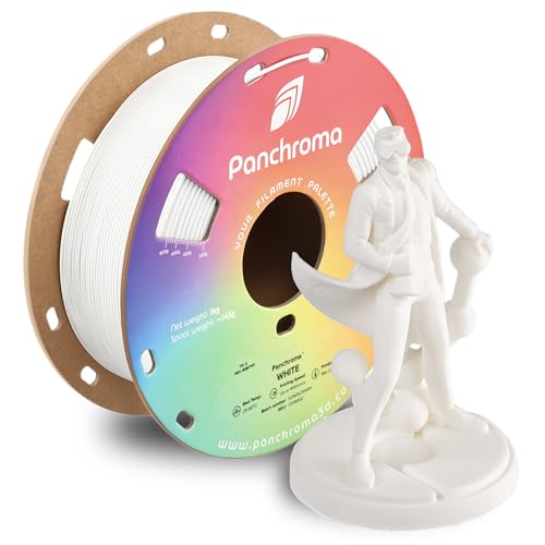 Polymaker Panchroma CoPE 3D Printer Filament, White, 1.75mm, 1kg, Prints Better Than PLA, Enables High Speed Printing, Compatible with Most 3D Printers