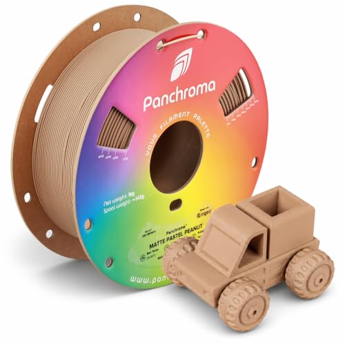 Polymaker Panchroma Matte PLA Filament 1.75mm, 1kg, Pastel Peanut