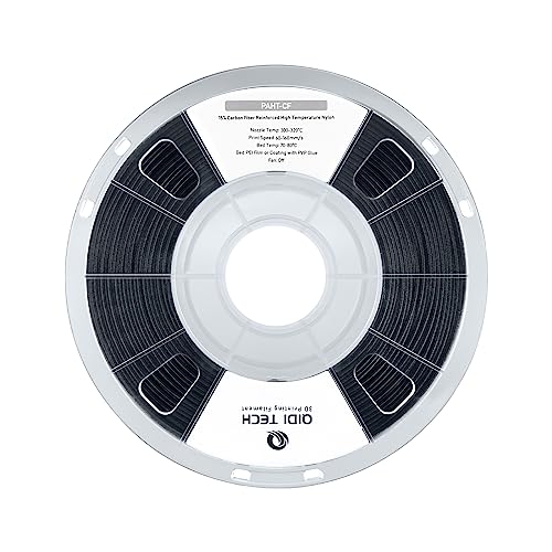 R QIDI TECHNOLOGY PAHT-CF Carbon Fiber Nylon Filament 1.75mm,1Kg Spool