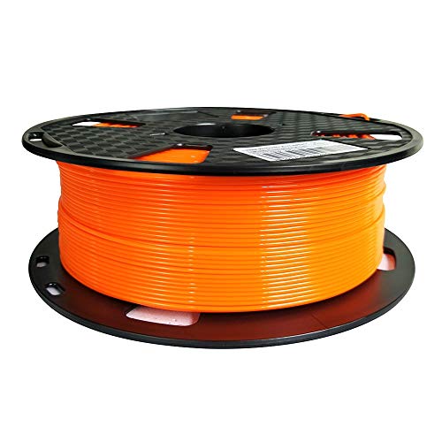 CC3D Orange PETG Pro Filament 1.75 mm 1KG 3D Printer Filament 2.2LBS Spool 3D Printing Materials Fit Most FDM Printer Easy to Print PETG Orange Color