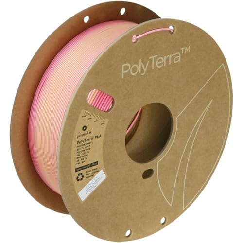 Polymaker Matte PLA Filament Matte Spring 1.75mm 1kg 3D Printing Filament, PolyTerra 3D Printer PLA Filament
