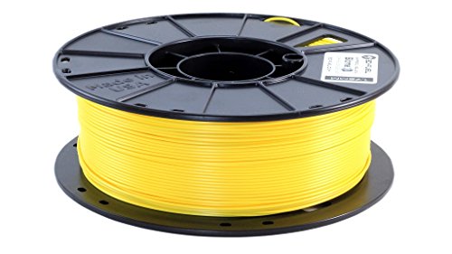 3D-Fuel Standard PLA+ Filament for 3D Printing, Made in USA, Daffodil Yellow