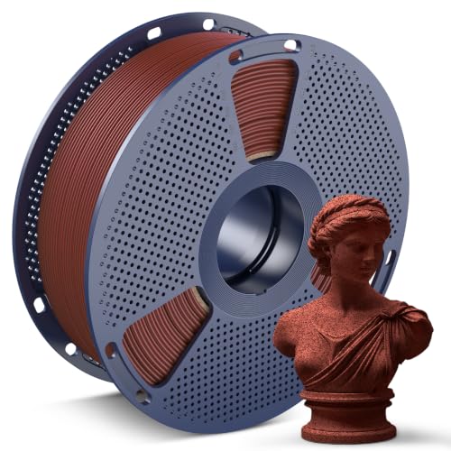 SUNLU High Speed Marble PLA Filament, 1KG,(Brick Red Marble)