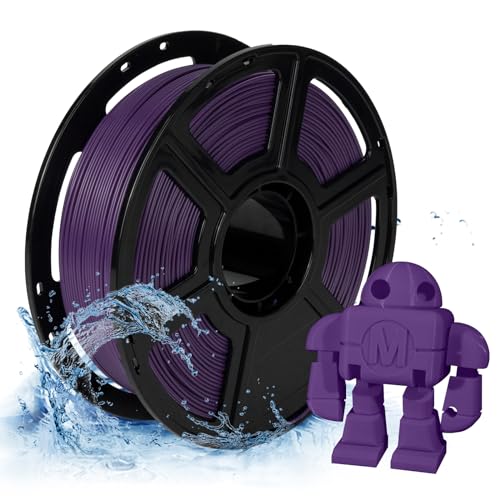FLASHFORGE PETG Pro Filament 1.75mm Purple, 3D Printer Filament 1kg (2.2lbs) Spool, Dimensional Accuracy +/- 0.02mm, 3D Printing Filament for Various Mechanical Parts, Waterproof Parts