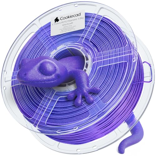 Cookiecad PETG Filament Iridescent Glitter, Witchcraft Elixir, 1.75mm 1kg