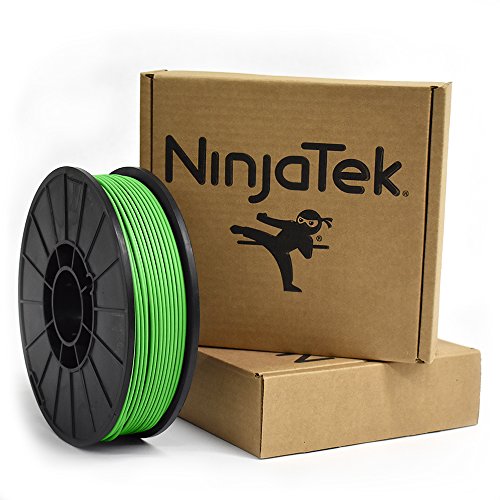 NinjaTek 3DAR06129010 NinjaTek Armadillo TPU Filament, 3.00mm, TPE, 1kg Grass (Green) (Pack of 1)