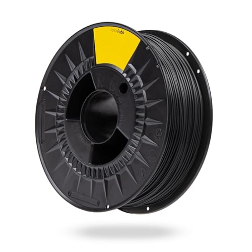 colorFabb PLA High Speed Pro Jet Black 3D Printer Filament, 1.75mm Diameter, 1000g Spool, High Speed Printing, Excellent Toughness, Easy-to-Print