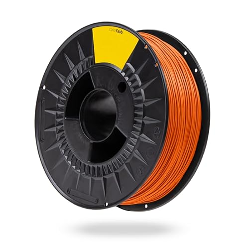 colorFabb PLA High Speed Pro Deep Orange 3D Printer Filament, 1.75mm Diameter, 1000g Spool, High Speed Printing, Excellent Toughness, Easy-to-Print